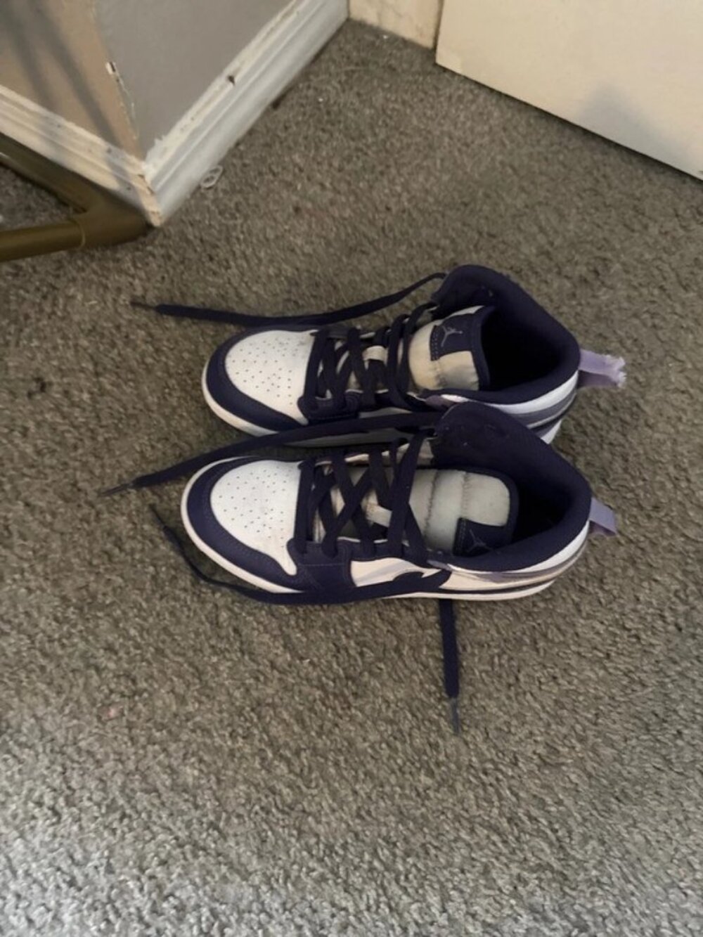 Nike Dunk Low Navy White Sneakers
